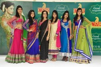 Models Ramp Walk at CMR Somajiguda